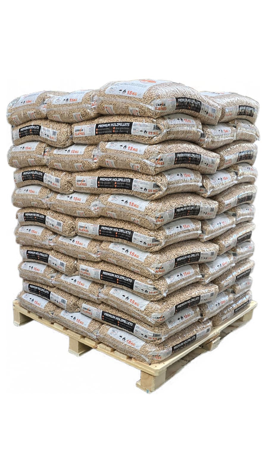 Nadelholz Pellets Premium "GermanFlames" 990 kg – ENplus A1 | Holzpelletsexpress