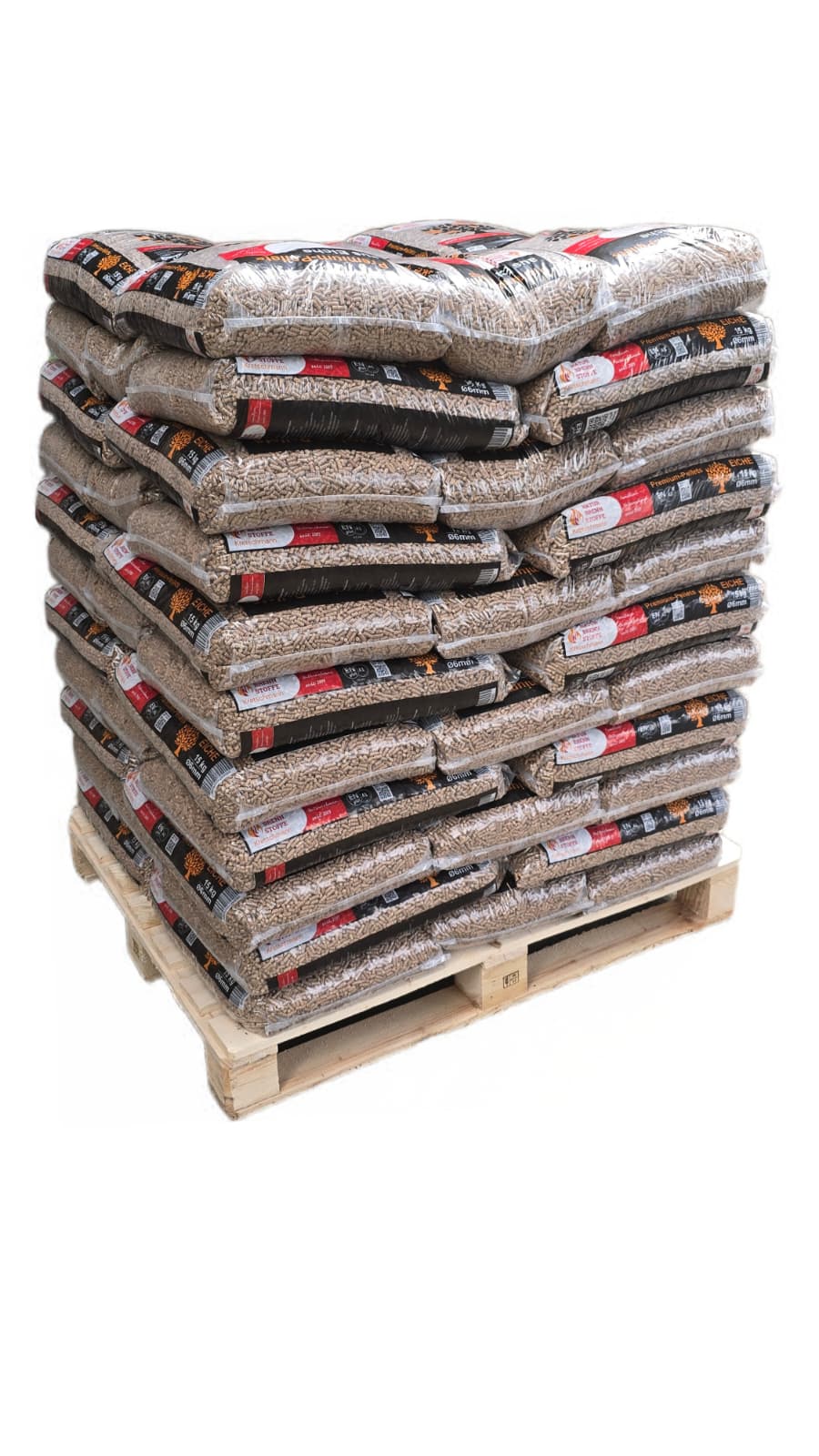Eichen-Pellets "Naturbrennstoffe" 990 kg – ENplus A1 | Holzpelletsexpress